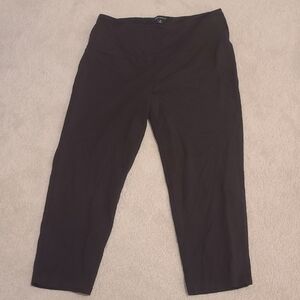 Jones New York Dark Brown Leggings/Yoga Pants